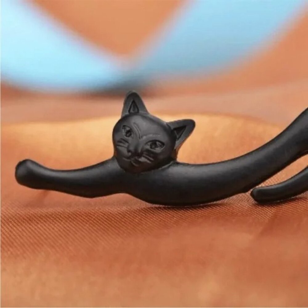 NEW "Puuurfect" Cat Wrap Earring - Picture 5 of 10